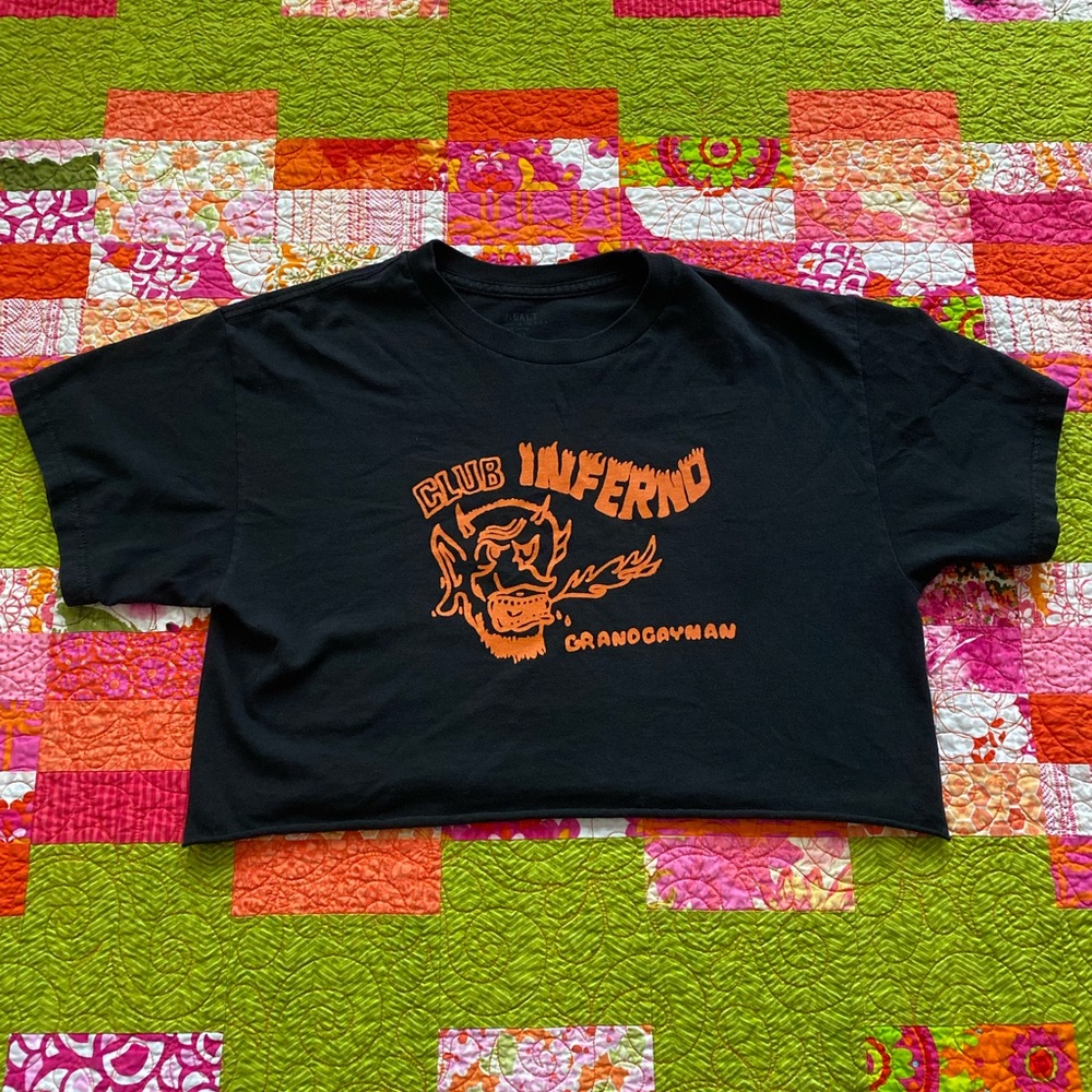 Brandy Melville John Galt Marina Club Inferno Graphic Tee